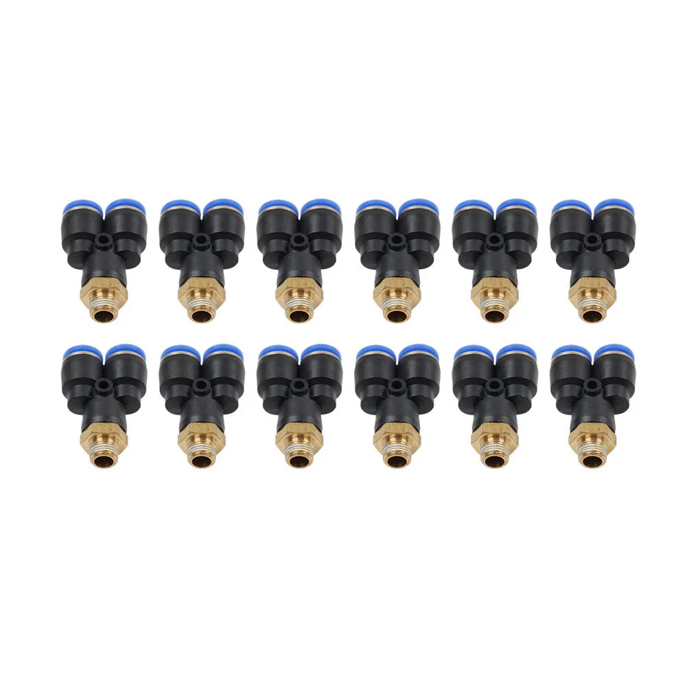 12pcs G1/8��� Y Air Valve Fitting Connector for Tire Changer