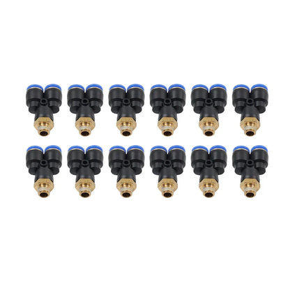 12pcs G1/8��� Y Air Valve Fitting Connector for Tire Changer