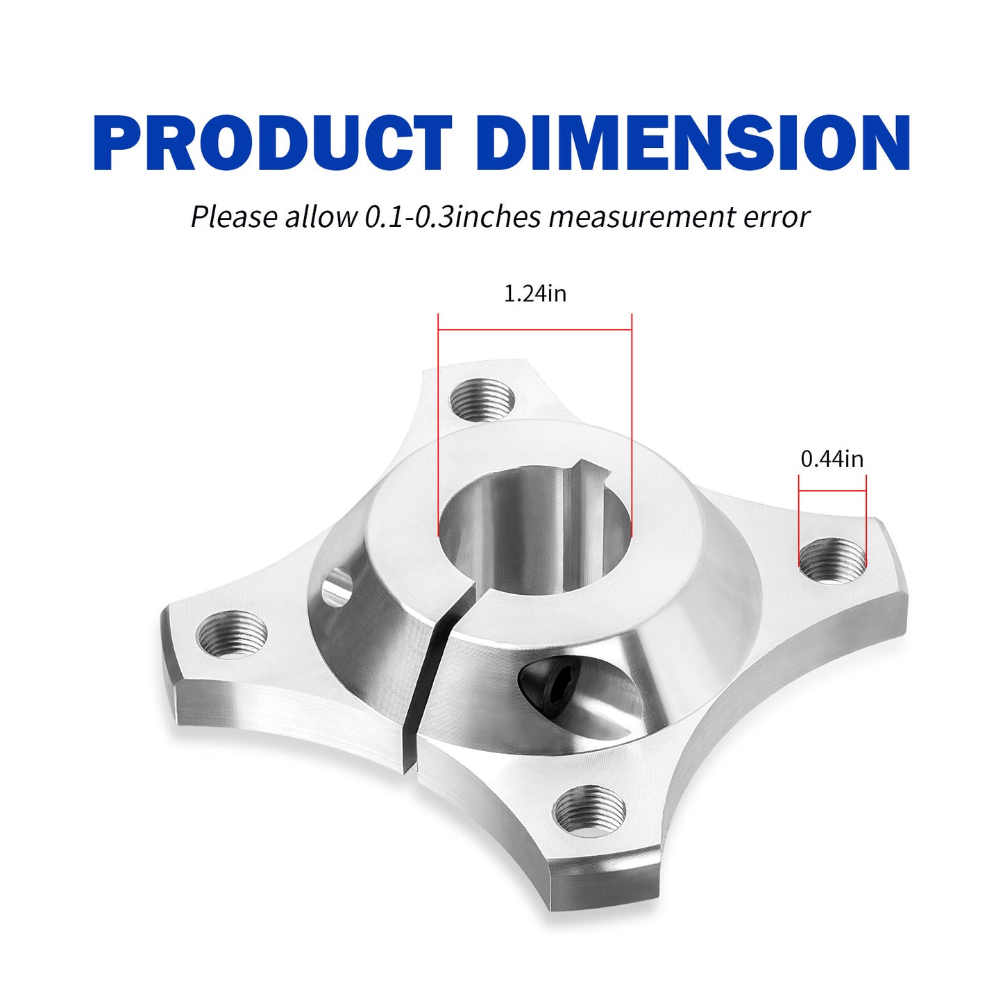 1-1/4" Rear Live Axle Aluminum Wheel Hub for Go Kart (Off Road)