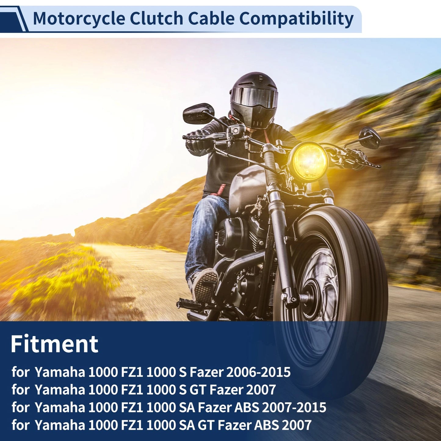 Clutch Cable No.3C3-26335-00-00 for Yamaha 1000 (2006–2015)