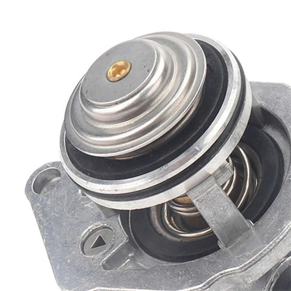 Engine Coolant Thermostat Assembly w/ Sensor for Benz C300 C350 E350 (2008-2015)