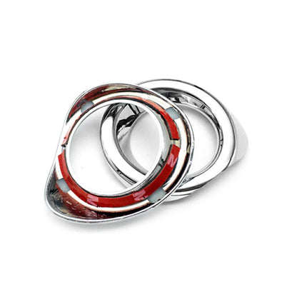 Chrome Fog Lamp Frame Cover Trim for Toyota Corolla Hatchback (2019-2020)