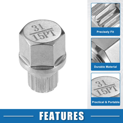 31/15PT Wheel Screw Lock Lug Nut Kit for BMW