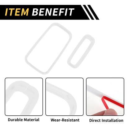Center Console Gear Shift Ring Panel Cover Trim for Jeep Wrangler JK (2007–2018)