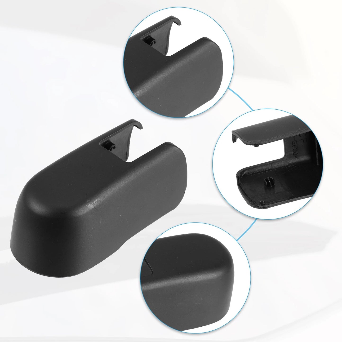 Rear Windshield Wiper Arm Cover Cap for Nissan Armada (2017–2022) Black