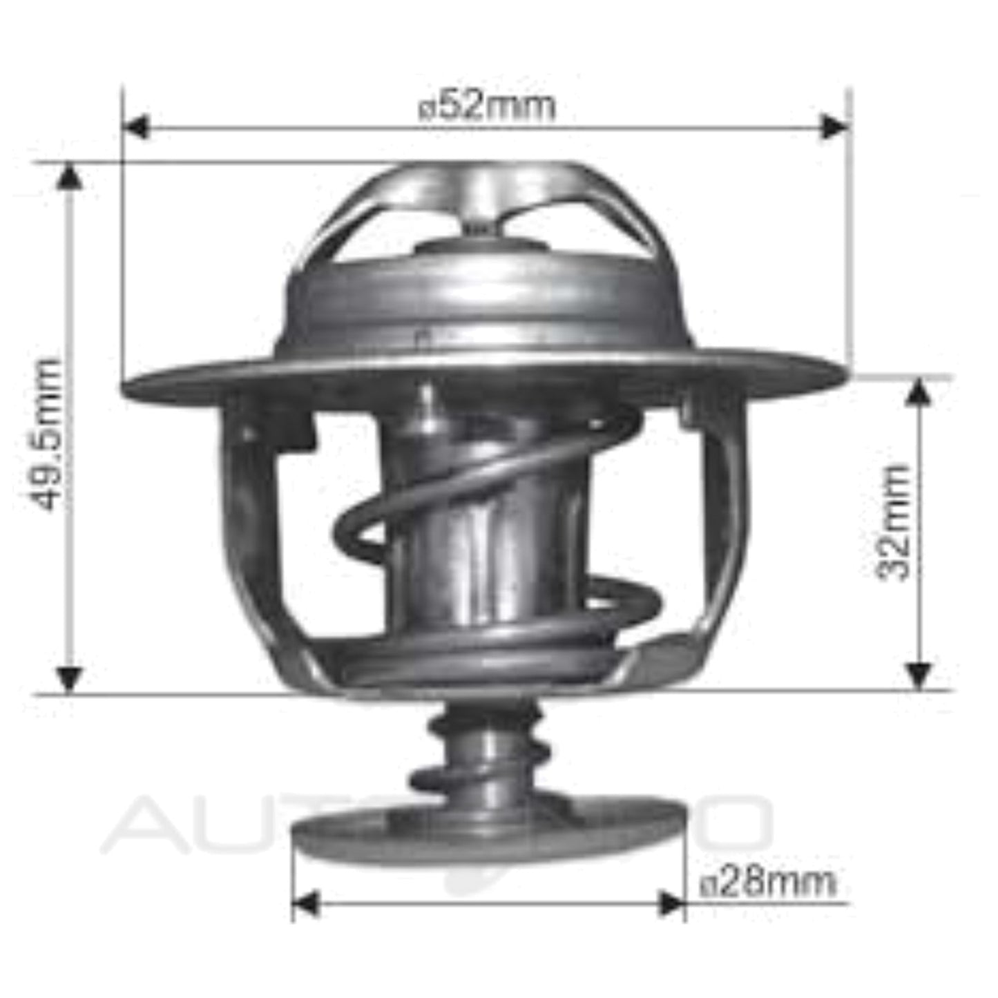 Thermostat for Toyota Hiace LH30 LH60 LH70 (1981–1983)