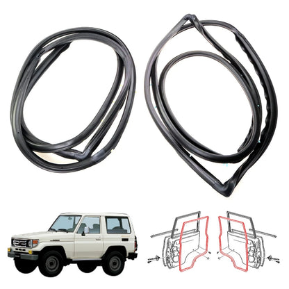 Rear Door Weatherstrip for Toyota Land Cruiser HZJ79 KZJ78 LJ79 VDJ76