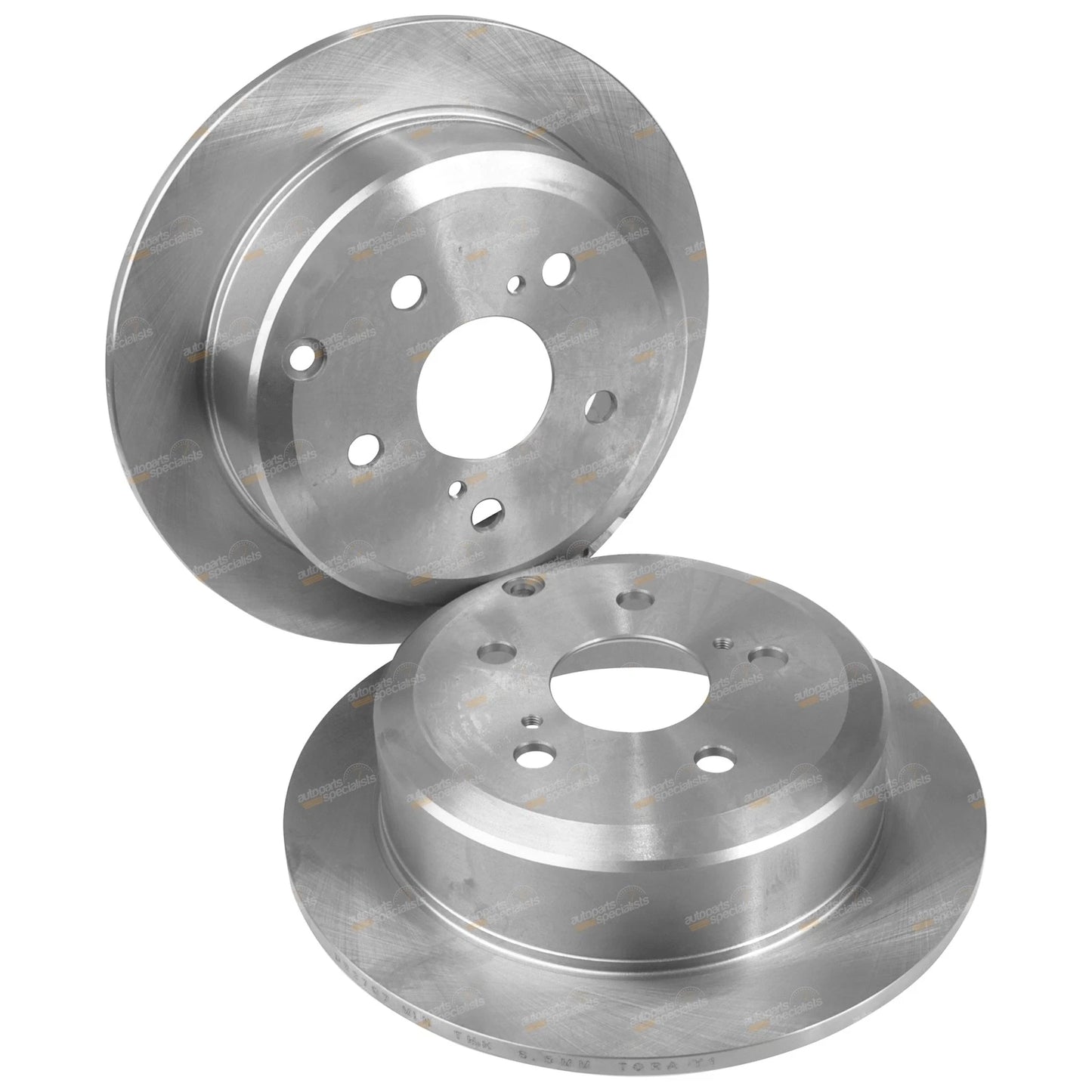2 Rear Disc Brake Rotors for Toyota Avalon (2003–2005)