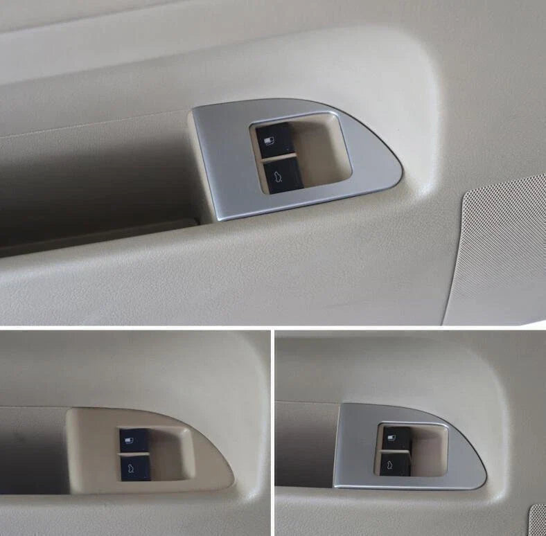 Tailgate Trunk Open Button Cover Trim for VW Touareg (2004–2010)