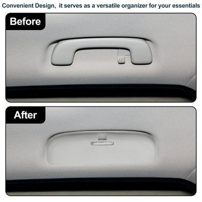 Car Sunglasses Case for Hyundai Tucson 2022-2025 ABS Grey 1 x Set