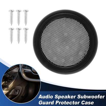 Speaker Grills Cover for BMW Mini Cooper Clubman R55 (2007–2014) Black Matte