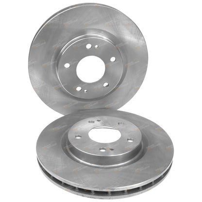 2X Front Disc Brake Rotors for Mitsubishi 380 (2005–2008)