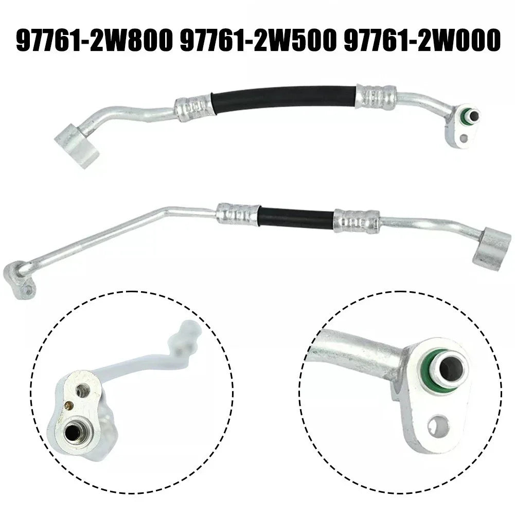 AC Pipe Tube Silver for Hyundai Santa Fe Sport (2013–2018)