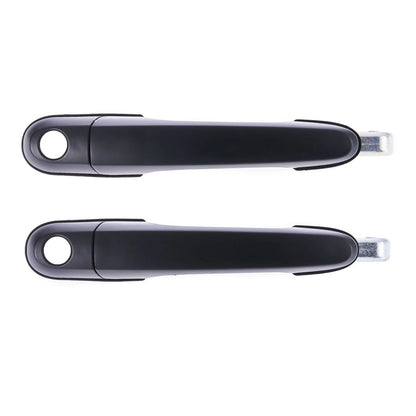 Set of 2 Outer Door Handles for Hyundai Tucson (2004–2010) - Black