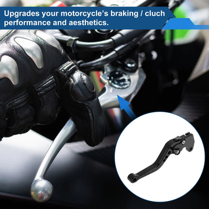 Adjustable Brake Clutch Levers for Suzuki GSX-8R (2022–2023) - Aluminum Alloy Black