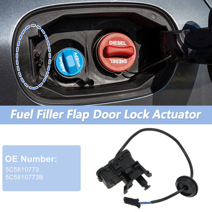Fuel Filler Flap Door Latch Lock Actuator for VW Beetle Coupe (2003–2010)
