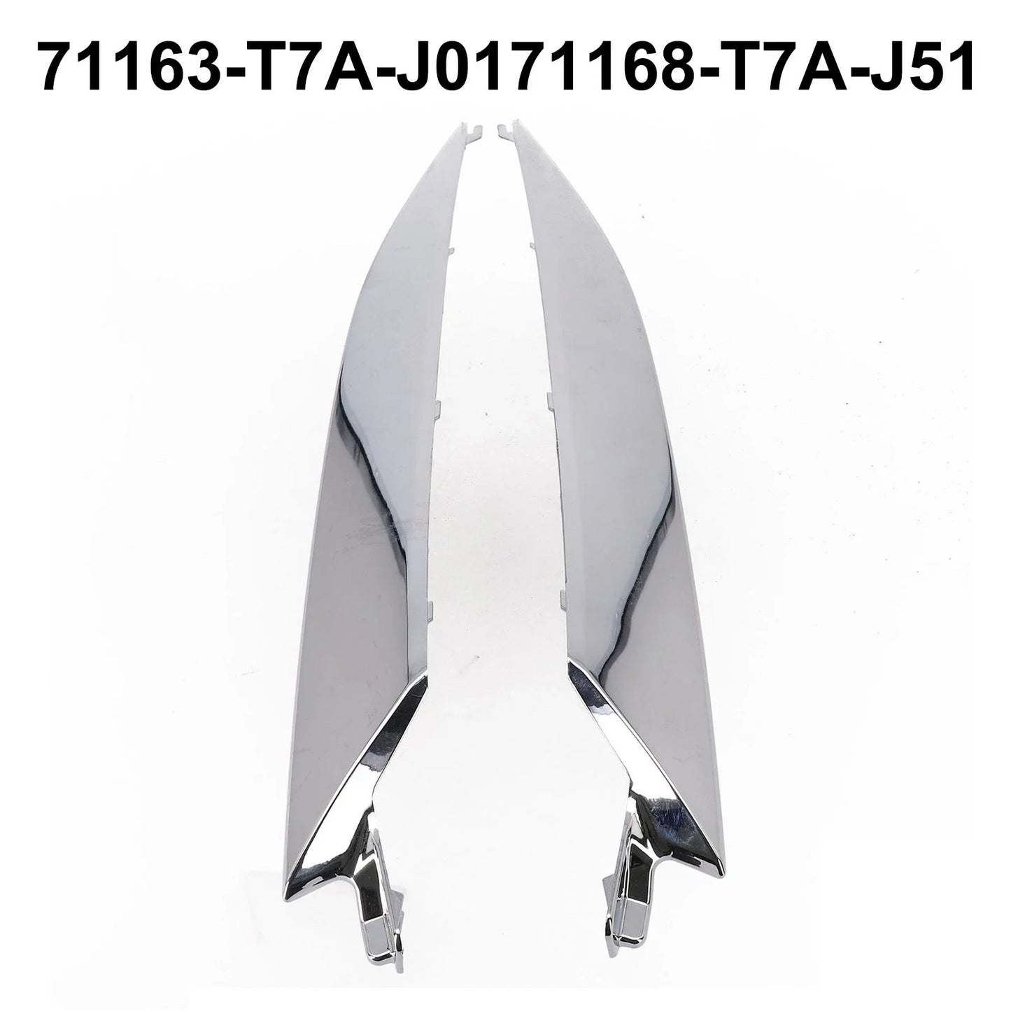 Chrome Grille & Headlight Trim for Honda HR-V (2019–2021)