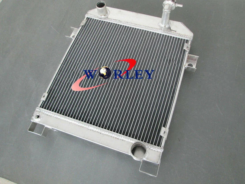 Aluminum Radiator for Jaguar Mark 2 MK2 MK II Daimler 2.5 V8 (62-67)