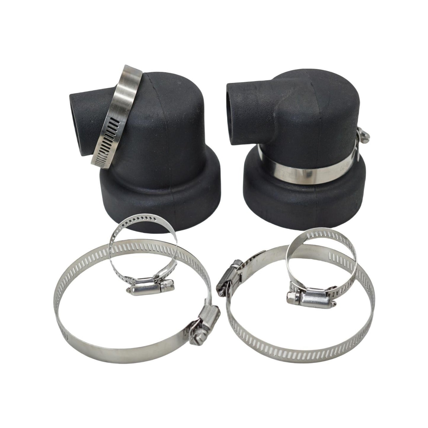Set of 2 Heat Exchanger End Caps for Volvo 861608 (Year Range Not Specified)