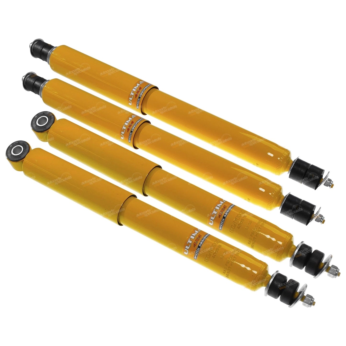 Set of 4 Gas Shock Absorbers for Land Rover Defender 110 130 (1983–2016)