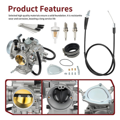 Carburetor with Throttle Cable for Can-Am DS650 (2000–2007)