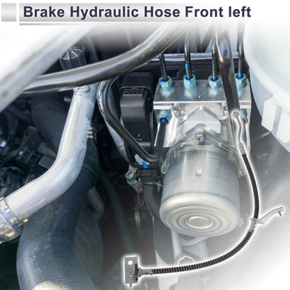 Brake Hydraulic Hose for Hyundai Elantra (2011–2016) No. 587310U000