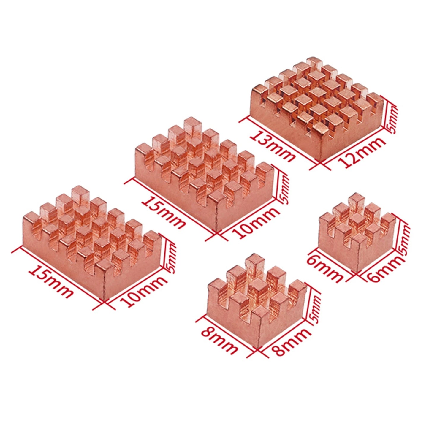 Copper Heat Sink for Banana Pi OpenWrt (2015–2023)