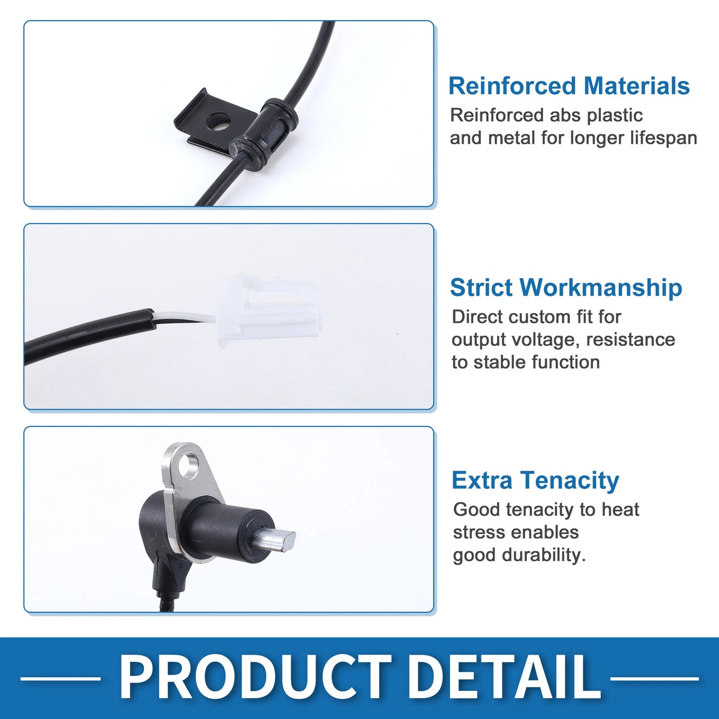 ABS Wheel Speed Sensor for Hyundai Elantra (No. 9568029001/9568029000)