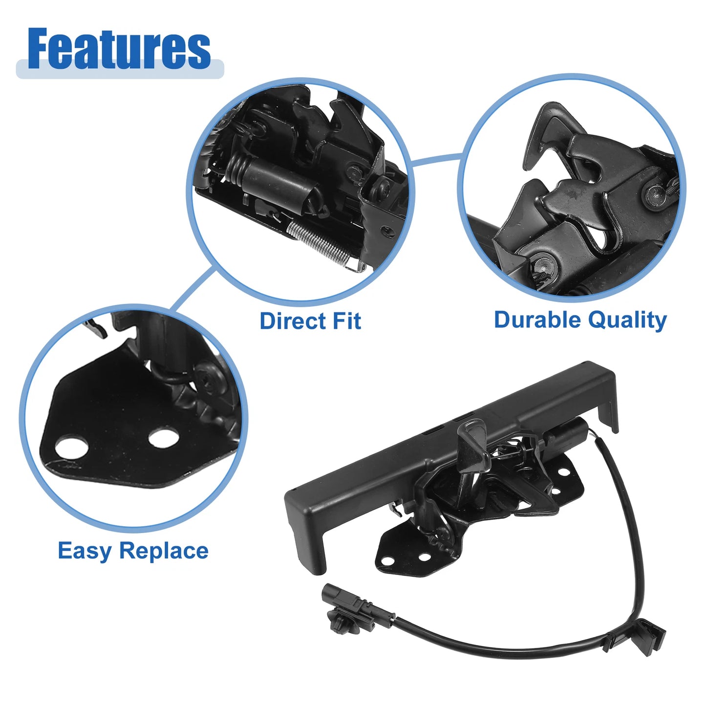 Hood Latch Assembly for Kia (2019–2021) No. 81130M6000