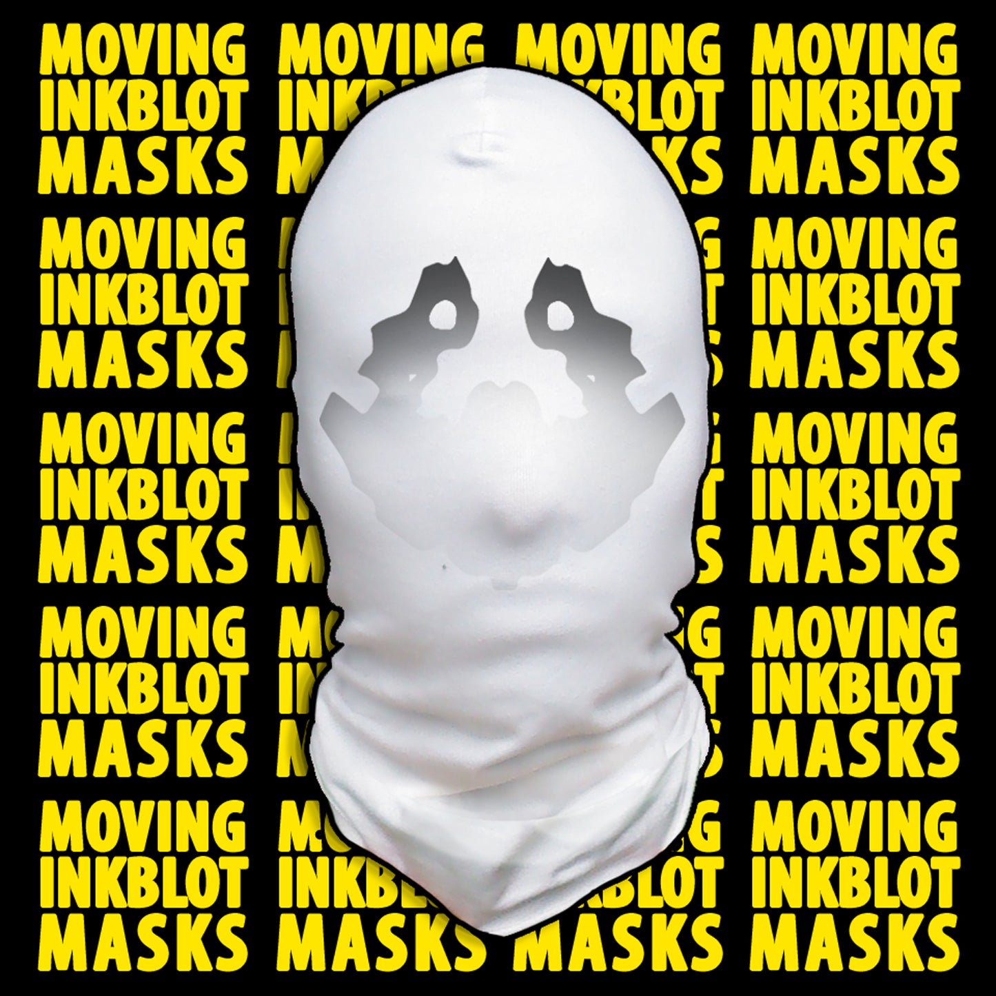 Rorschach Moving Inkblot Mask for Kids (Halloween Costume)