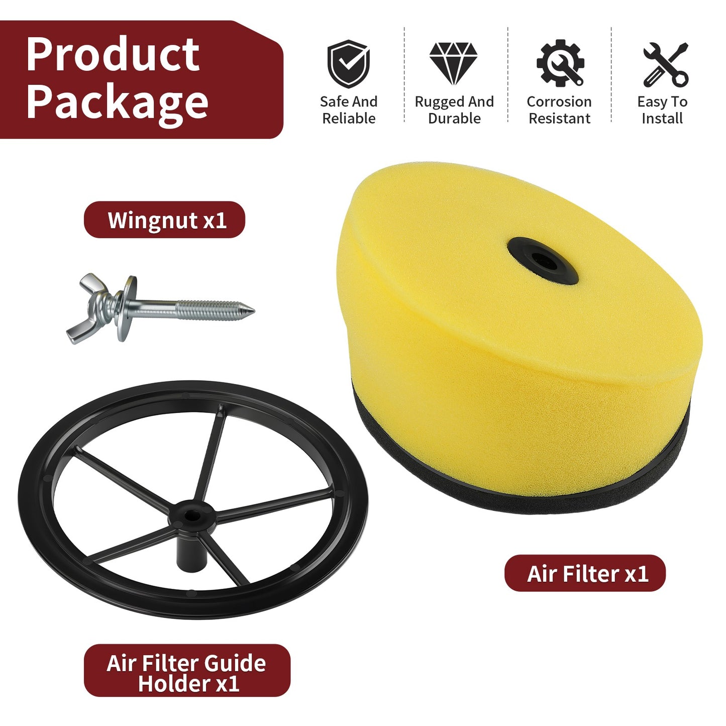 Air Filter Guide Holder for Honda CR80R CR80RB CR85R CR85RB (1996–2007)