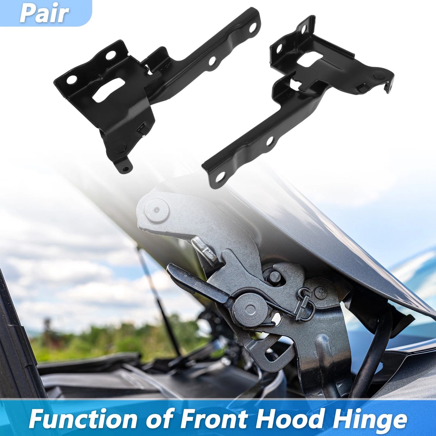 Front Hood Hinge for Hyundai Tucson (2010–2015) No. 791202S000, 791102S000 LH RH