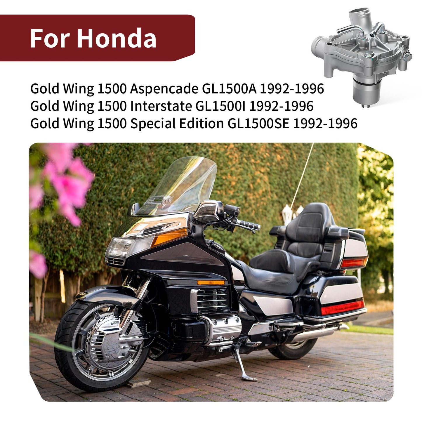 Water Pump Assembly for Honda Goldwing 1500 (1992–1996)