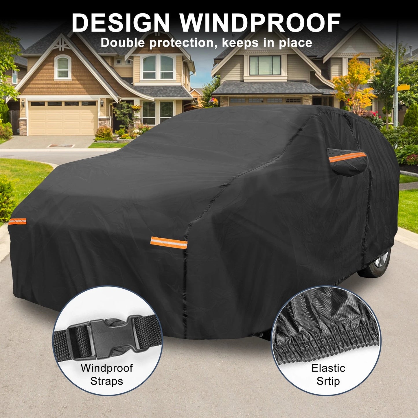 Waterproof 210D-PU Car Cover for Honda Odyssey (2018–2023)