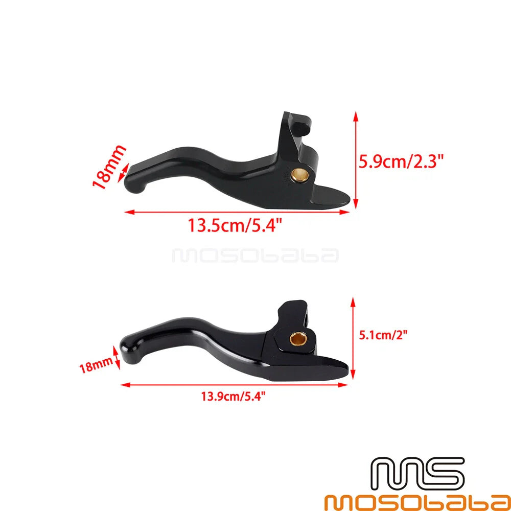 5.1'' Brake Clutch Lever for Harley Softail Fat Boy Slim (2017)