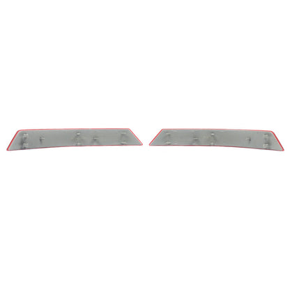 Set of 2 Rear Bumper Reflector Light Lens for Mercedes-Benz W164 ML320 ML350 ML550