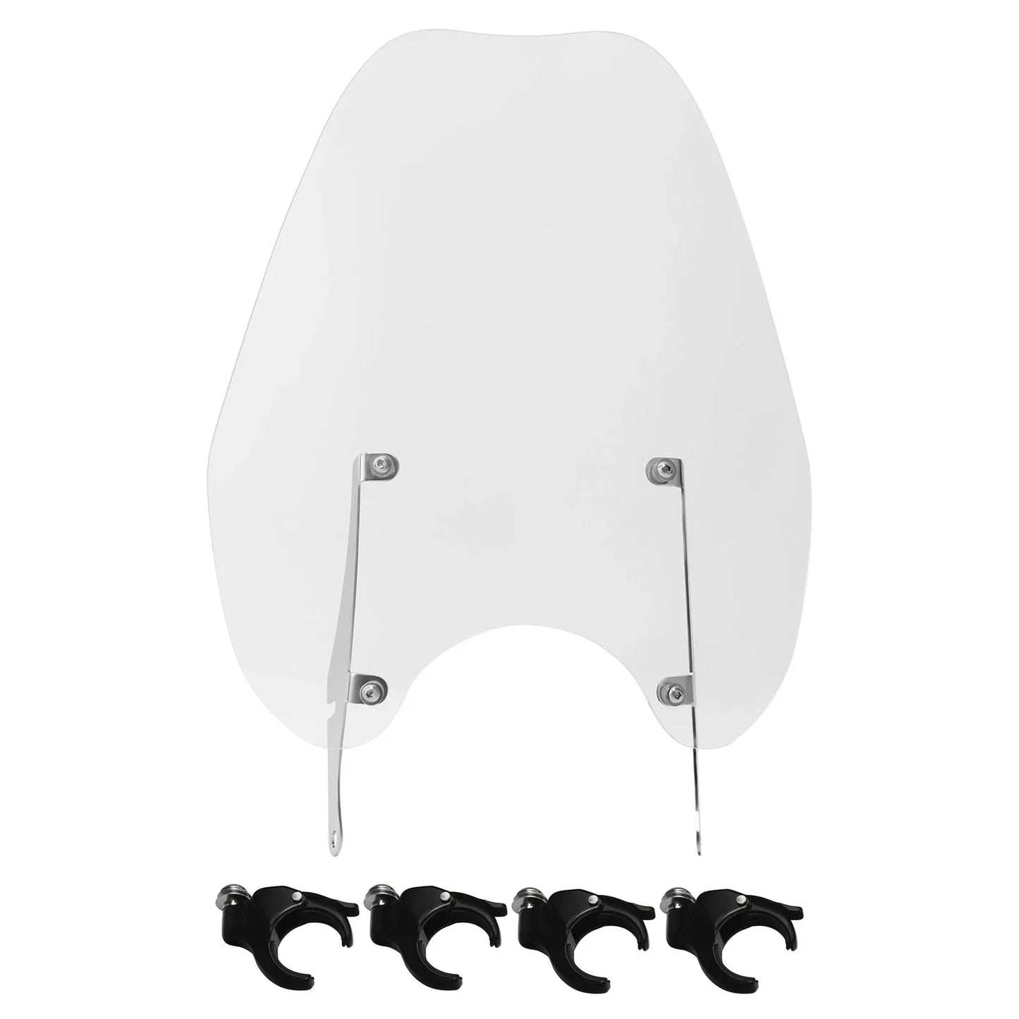 Windshield Bracket 49mm Clamps for Harley Low Rider/Street Bob (2014-2020)
