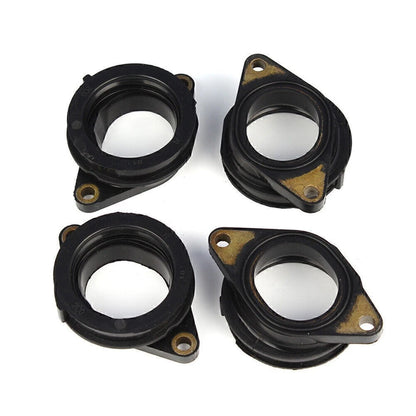 Set of 4 Carburetor Holder Intake Manifold Boots for Yamaha YZF R6 (2006–2017)