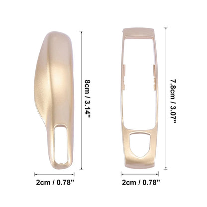 Gold Tone Car Remote Key Cover Fob Case for Porsche Cayenne Panamera (2003-2023)