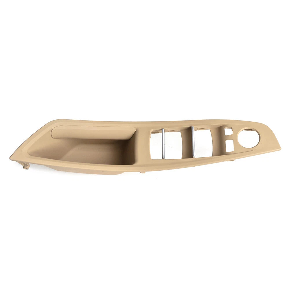 Front Window Switch Trim for BMW 5 Series F10 F11 F18 (2010–2017) Beige