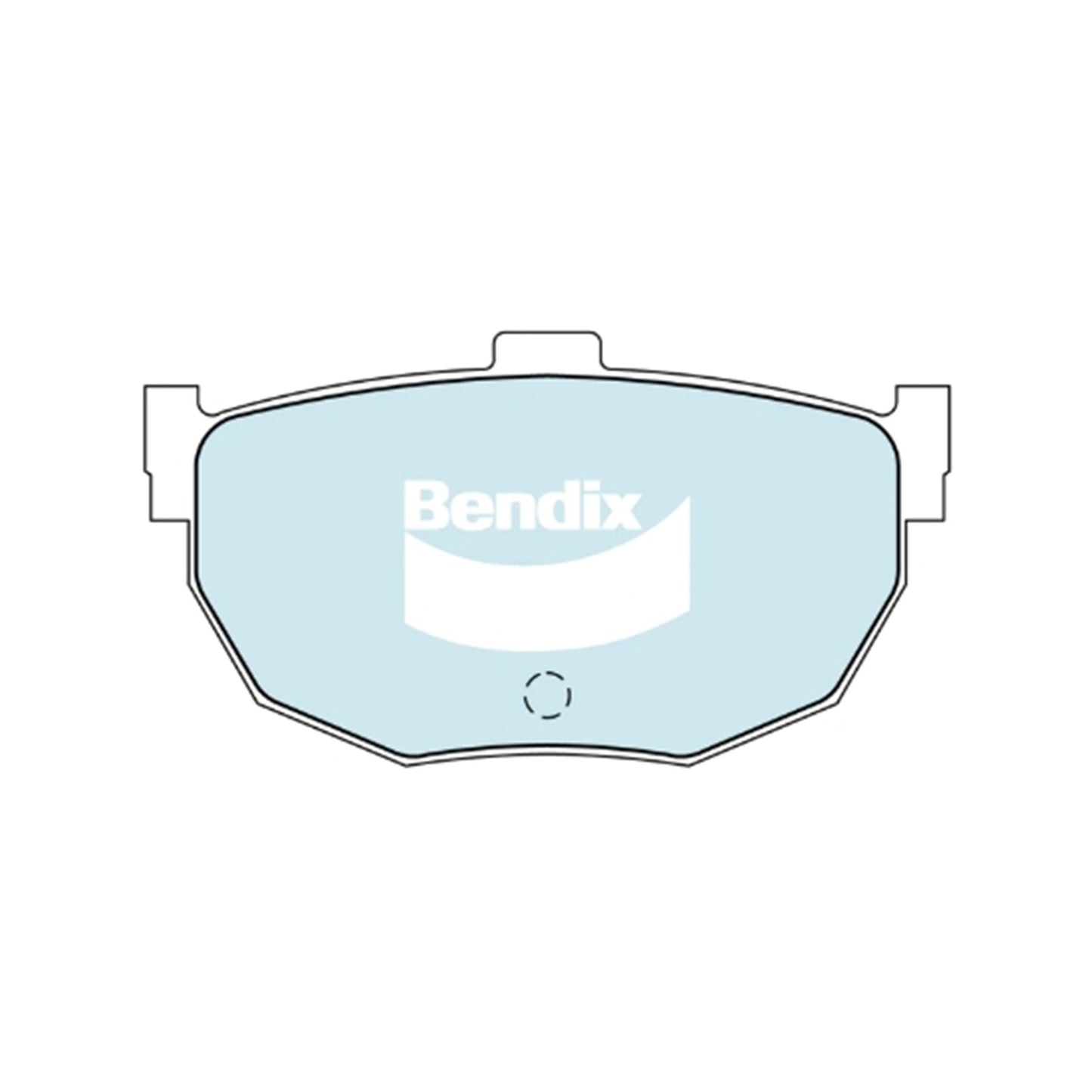 Set of 4 Rear Disc Brake Pads for Hyundai Coupe RD (1996–2002)