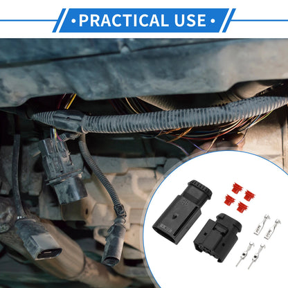 2 Pin Air Pump Connector Plug Male Female for Mercedes-Benz