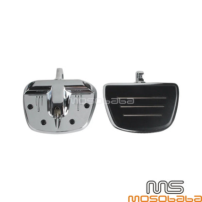 Chrome Foot Pegs Set for Harley Breakout Hard Candy Custom (2013-2023)