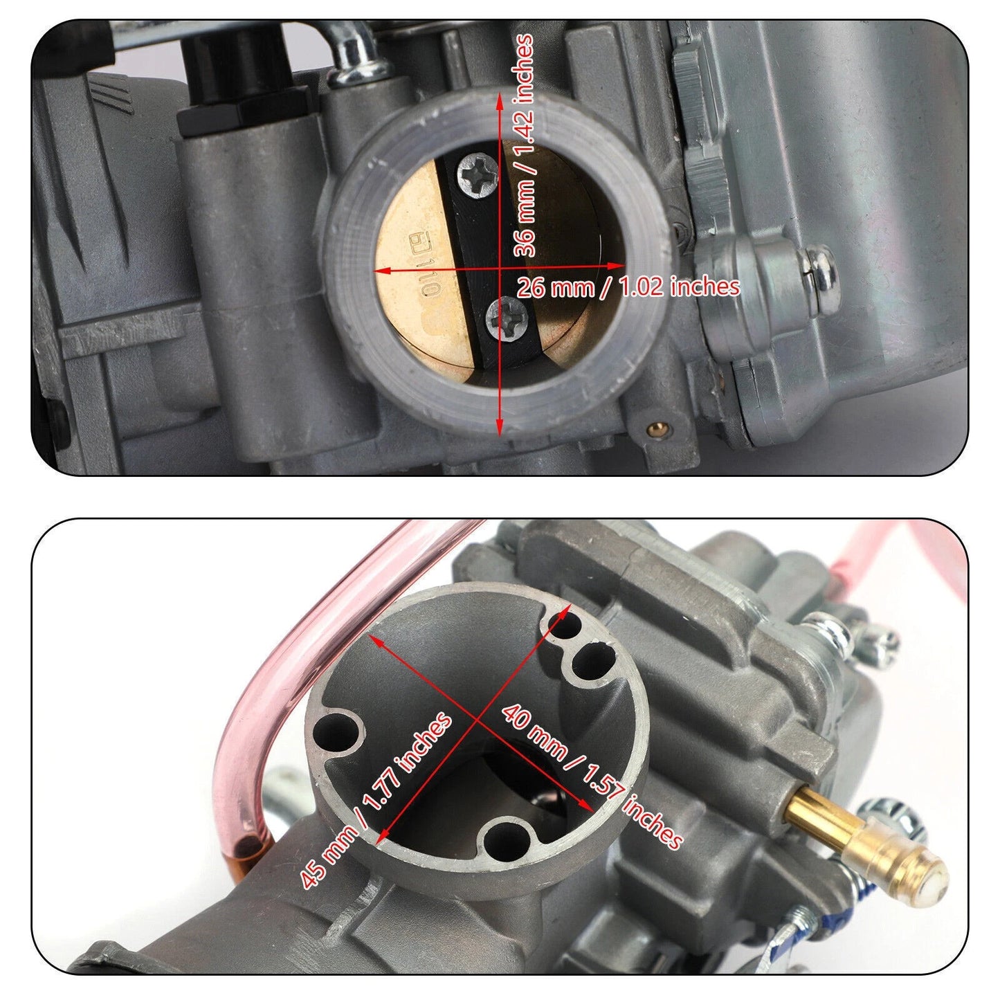 26mm Carburetor for Suzuki GN125 GS125 EN125 (1994–2001) Mikuni 125cc