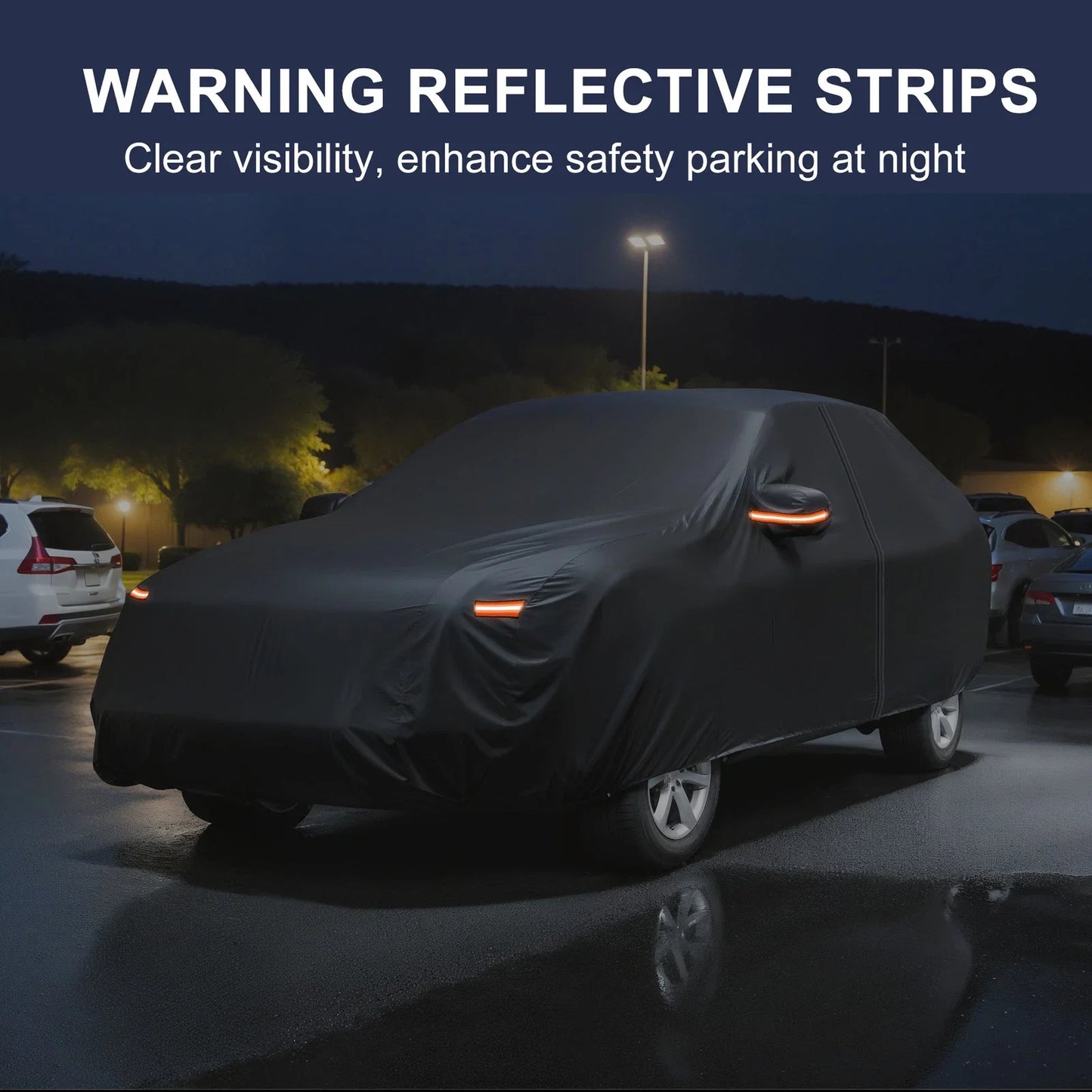 Waterproof Aluminum Film Inner Cotton Car Cover for BMW X1 Zipper (2009-2024)