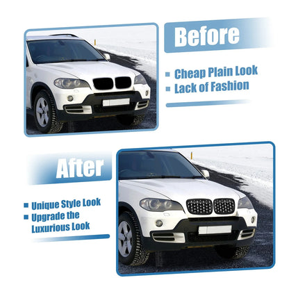Front Hood Grille for BMW X5 X6 (2008 - 2013)