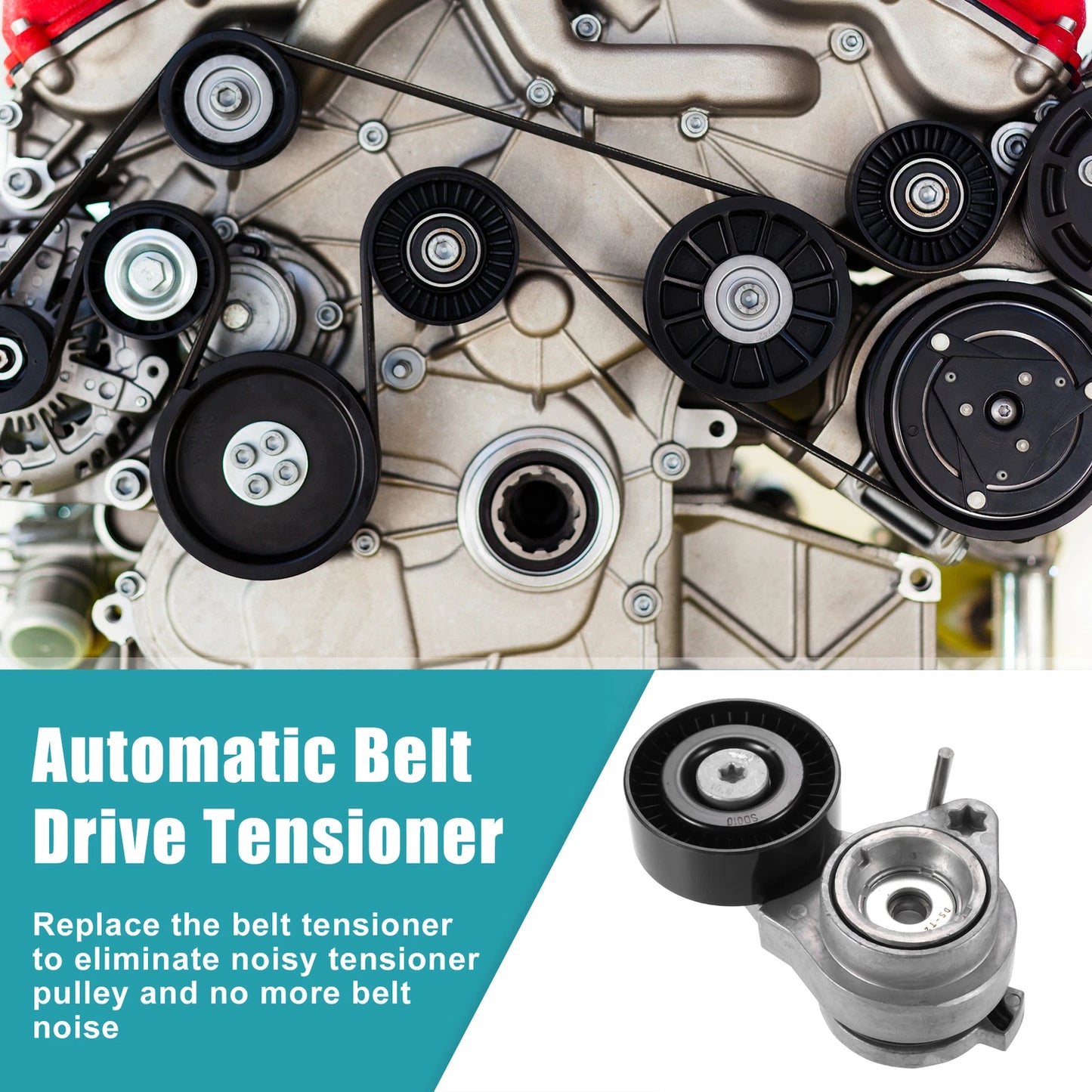 Belt Tensioner No. 11287549589 for BMW 745i (2002–2005)