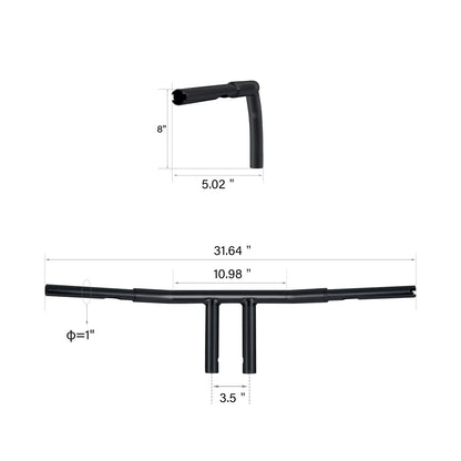 1-1/4" T-Bar Handlebar for Harley Sportster
