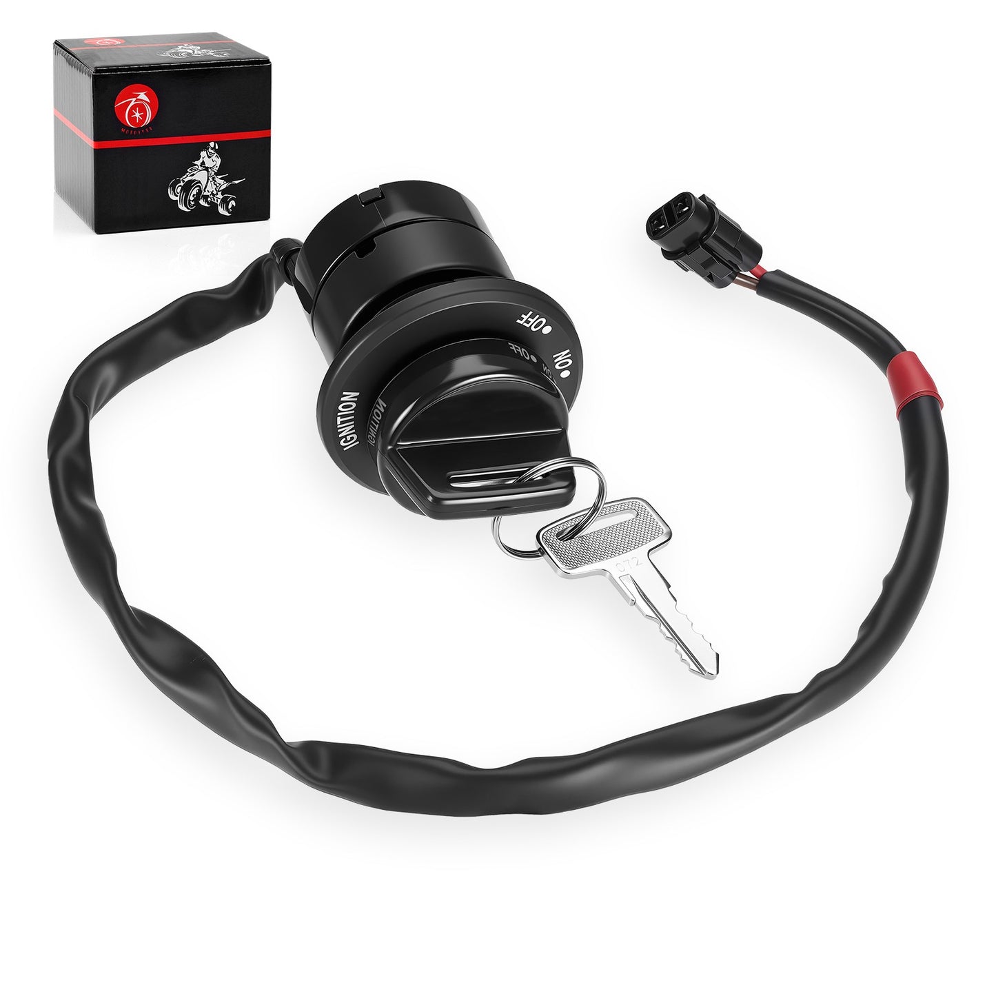 Ignition Switch Assembly with 2 Keys for Yamaha TTR50E (2006–2024)