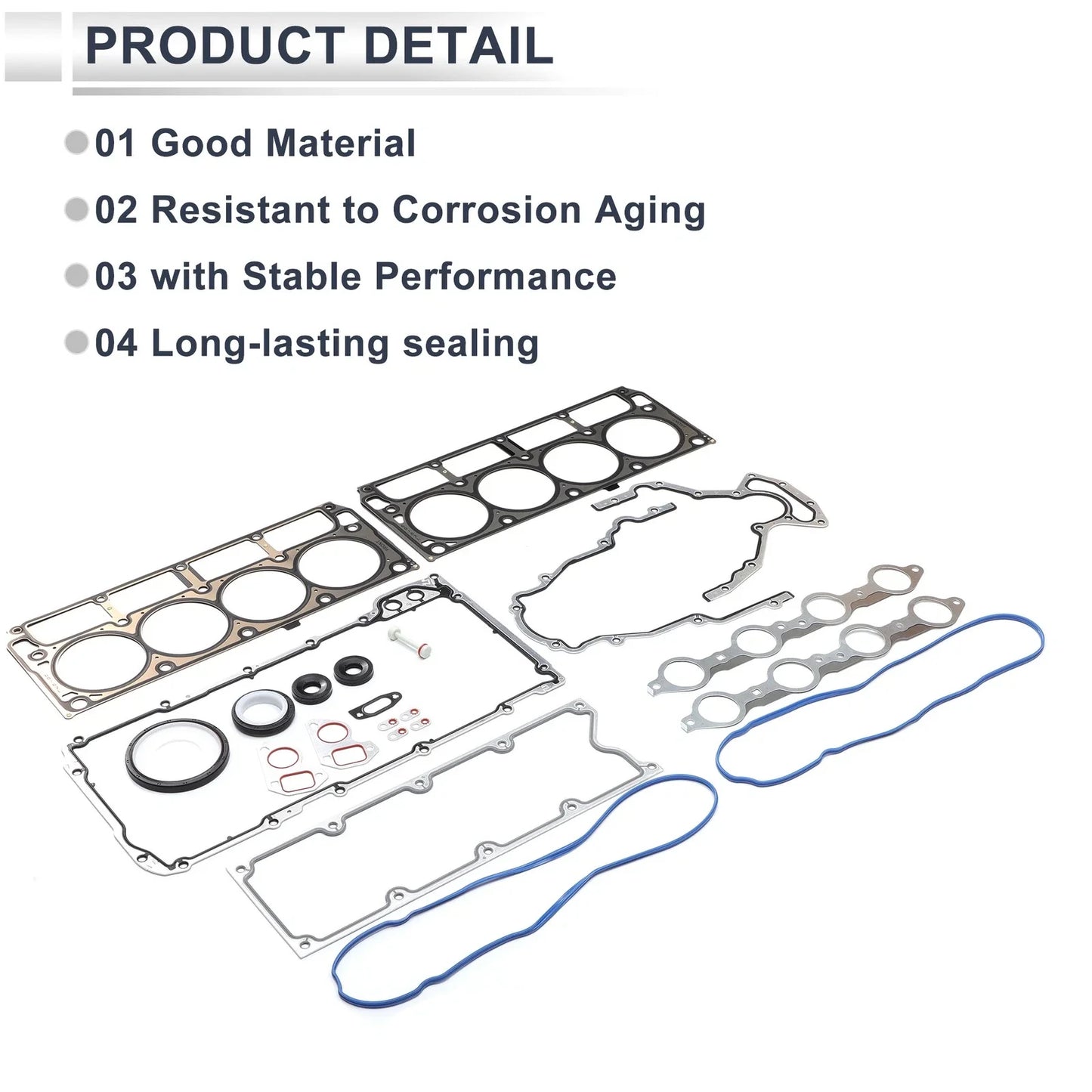 Gen 3 LS Head Gasket Kit for GM Chevy LS1 LS6 LQ4 LQ9 4.8L 5.3L 5.7L (2000-2006)
